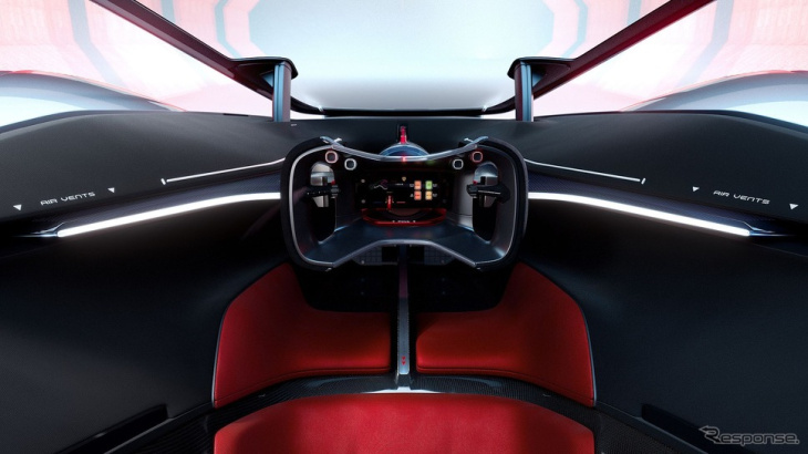 フェラーリの仮想スポーツ、1030馬力ツインターボ＋326馬力トリプルモーター…『ビジョン・グランツーリスモ』発表