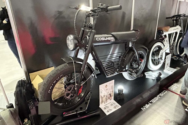 1台 3役の電動バイク「COSWHEEL MIRAI」新型3機種公開 名古屋 