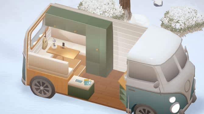 amazon, キャンピングカーづくりゲーム『camper van: make it home』kickstarter16時間で目標金額突破