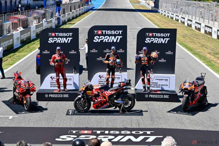 MotoGP第4戦スペインGP】ドゥカティのバニャイアが今季2勝目 KTM勢が2