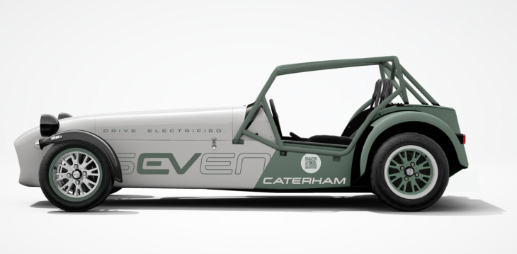 ケータハムが「evセブン」を発表 車重700kg未満のライトウェイトevスポーツ