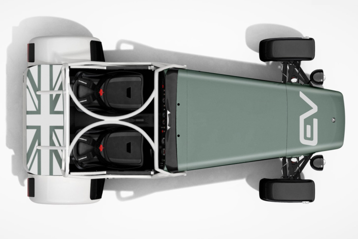 ケータハムが「evセブン」を発表 車重700kg未満のライトウェイトevスポーツ