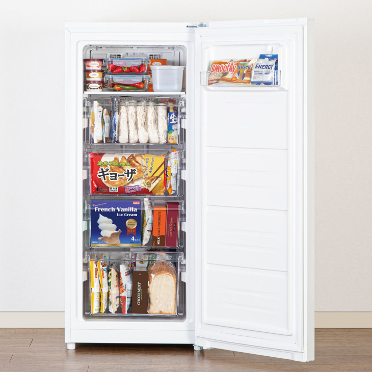 ニトリ、2台目向けのスリムな125l冷凍庫 - 直販44,900円