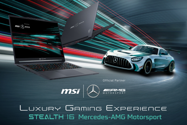 msi、mercedes-amgとのコラボレーションモデルノートpc「stealth 16 mercedes-amg motorsport」をcomputex 2023にて発表