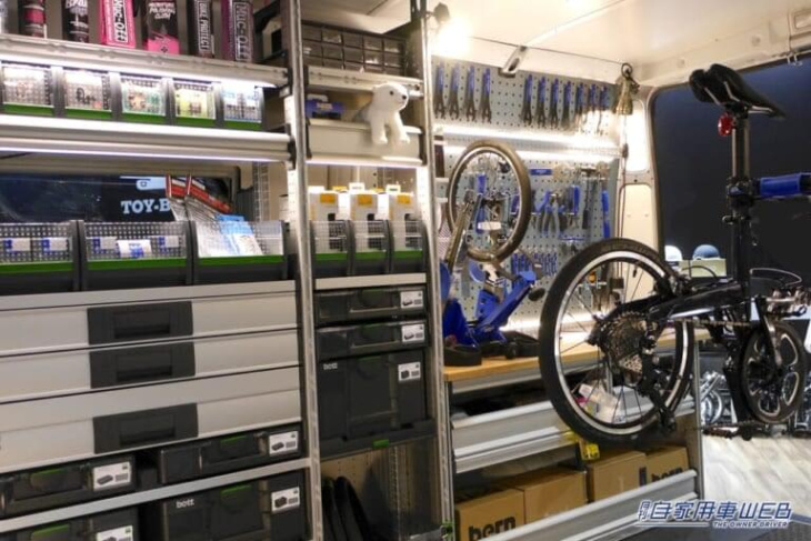 動く工具箱！ 自転車整備ルームにカスタムしたデュカトをトイファクトリーが発表！「bott社」日本総代理店としての本格始動を記念して