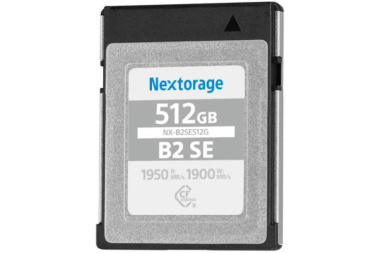 世界最速に迫る高速性能を持つCFexpress Type Bメモリーカード「Nextorage NX-B2SE512G」
