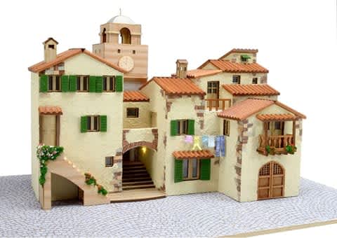 ウッディジョーの木製模型「ヨーロッパの街並みシリーズ イタリア」がAmazonにて15%オフで販売中！
