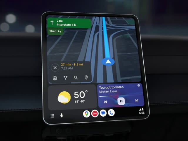 android, 「android auto」、「googleマップ」をスマホと車で同時に表示可能との報告