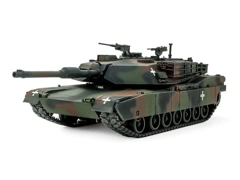 タミヤ、スケールモデル「1/35 M1A1エイブラムス戦車“ウクライナ軍”」が8月5日発売