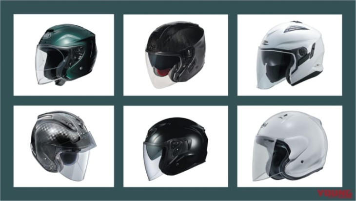 amazon, 視界もよく快適! 現行ジェットヘルメット総まとめ ’23最新ヘルメットカタログ〈アライ vz-ram／shoei jフォースiv／kabuto エクシードほか〉