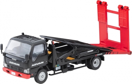 2台積みの積載車「花見台自動車 ビッグワイド」のADVAN仕様がトミカリミテッドヴィンテージ ネオに登場！Amazonで予約受付中！