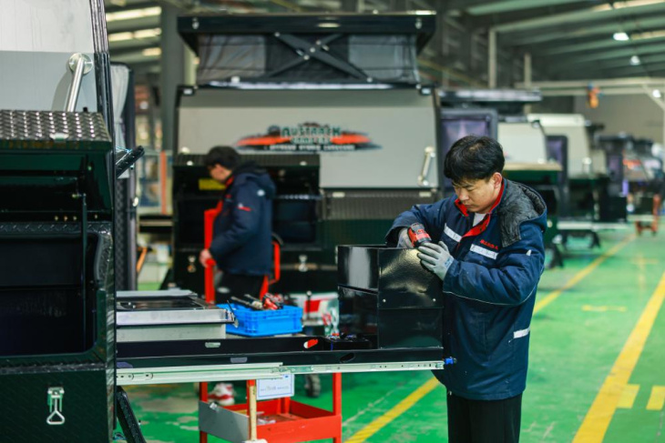 中国山東省栄成市のキャンピングカー輸出、23年17.8％増