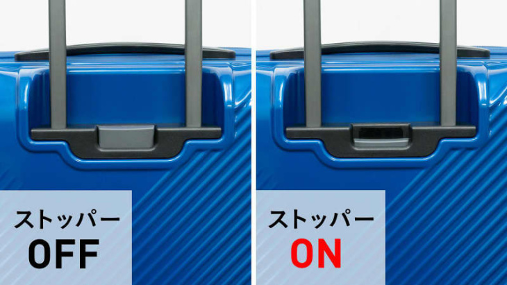 スーツケースを開くとそこにはn700系typeaのシートの柄が！こういうアップサイクルいいよね