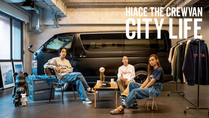 マットブラック仕様のハイエース“hiace the crewvan”を年間上限20台で販売!