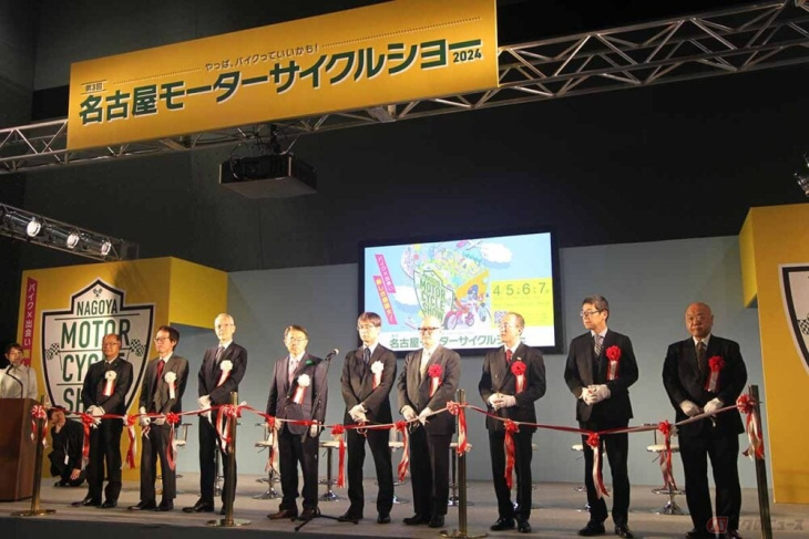 「第3回 名古屋モーターサイクルショー」開幕 470台超のバイクと110の出展者が来場者を“おもてなし”