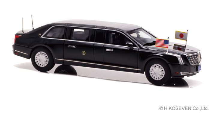 アメリカ大統領専用車「ビースト」を1/43スケールのミニカーで限定600台生産します！